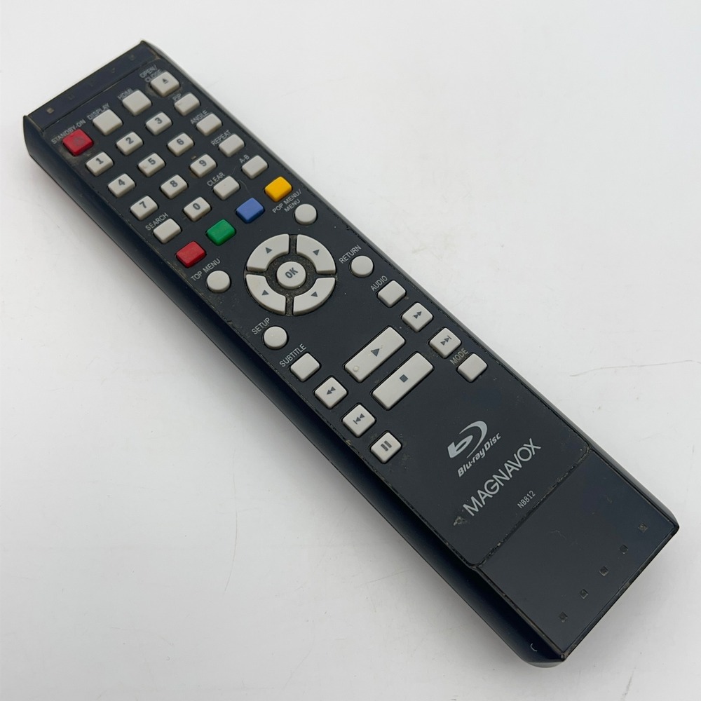 Magnavox NB812 Blu-ray Disc Player Remote Control NB800UD Black